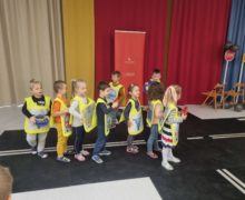 Słoneczka – Bezpieczeństwo ruchu drogowego zajęcia w Przedszkolu